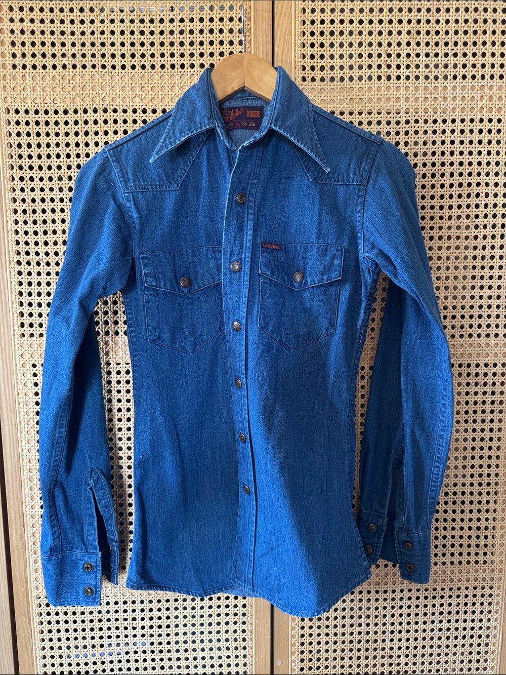 Vintage Denim Western Shirt